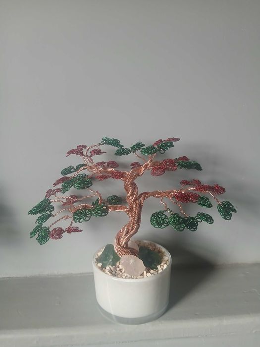 Drzewko Bonsai z drutu