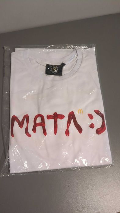 Koszulka Mata 33 x McDonald's Biała Rozmiar M Tshirt