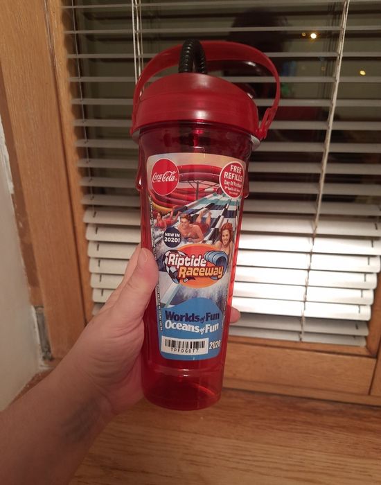 Пляшка стакан дитячий з трубочкою