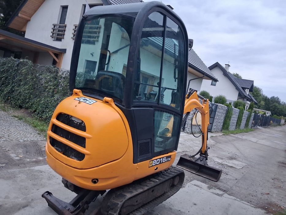 Minikoparka JCB 8016 koparka 2012