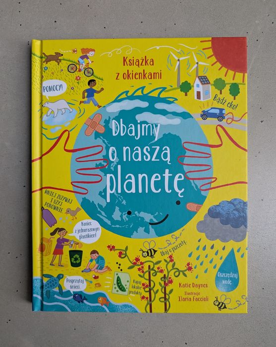 Damy o naszą planetę, książka z okienkami