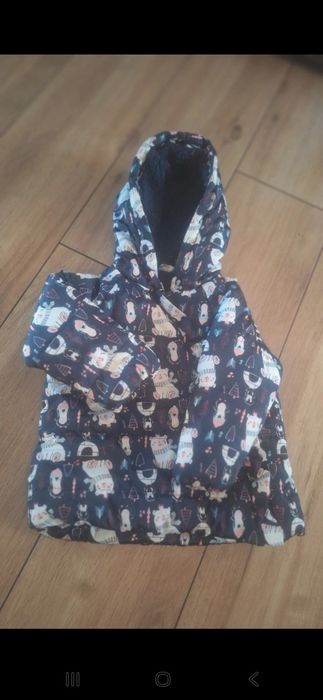 Kurteczka ocieplana 86cm