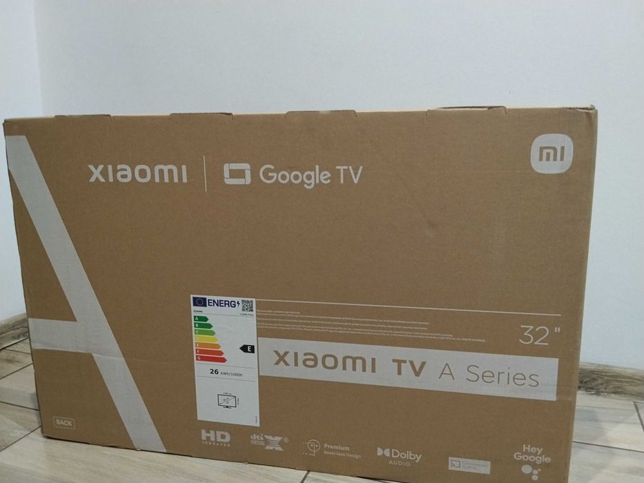 Nowy telewizor Xiaomi a series 32 cale Smart DVB-t netflix