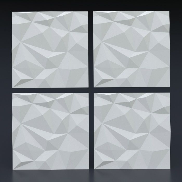 Placas de gesso 3D