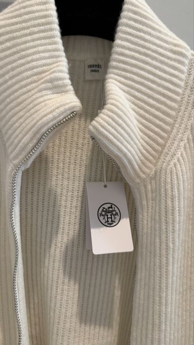 Sweter hermes kardigan