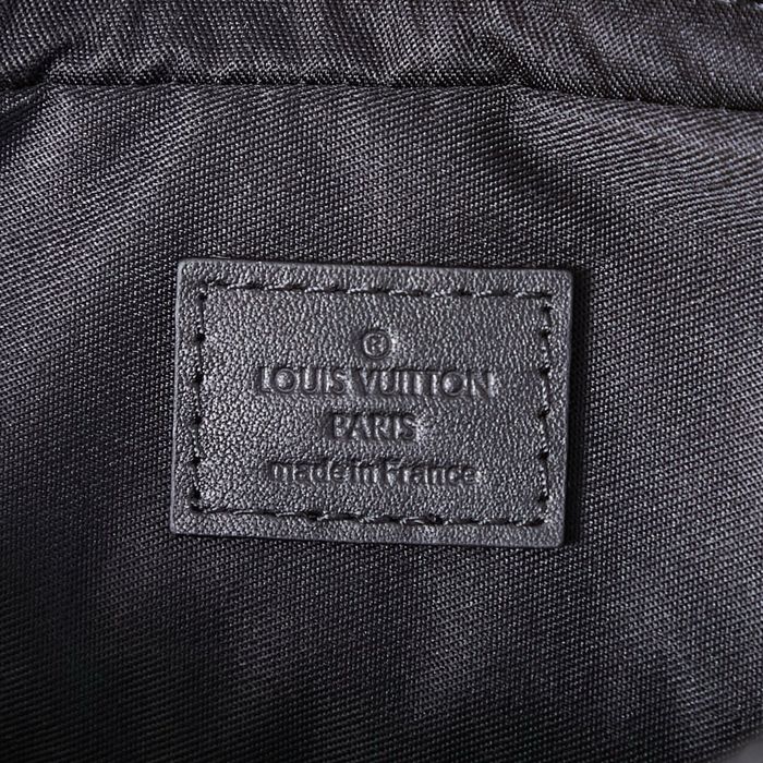 Сумка чоловіча сіра монограм тріо Louis Vuitton Trio дуи витон шкіряна