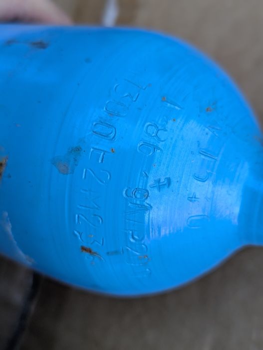 Кисневий балон, об'єм 2л