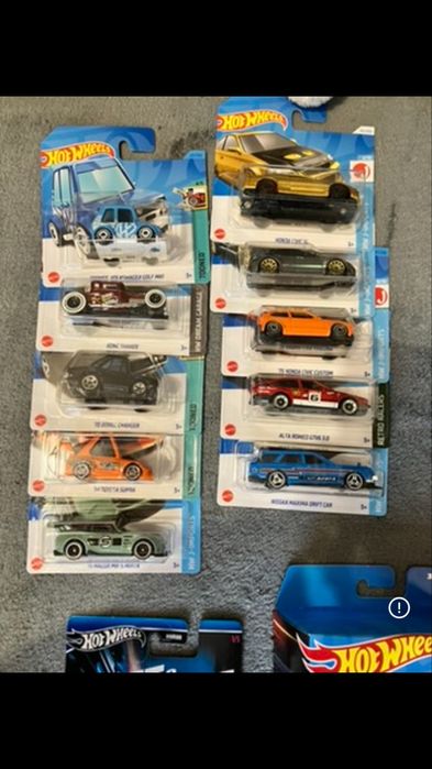 Kolekcja Hot wheels