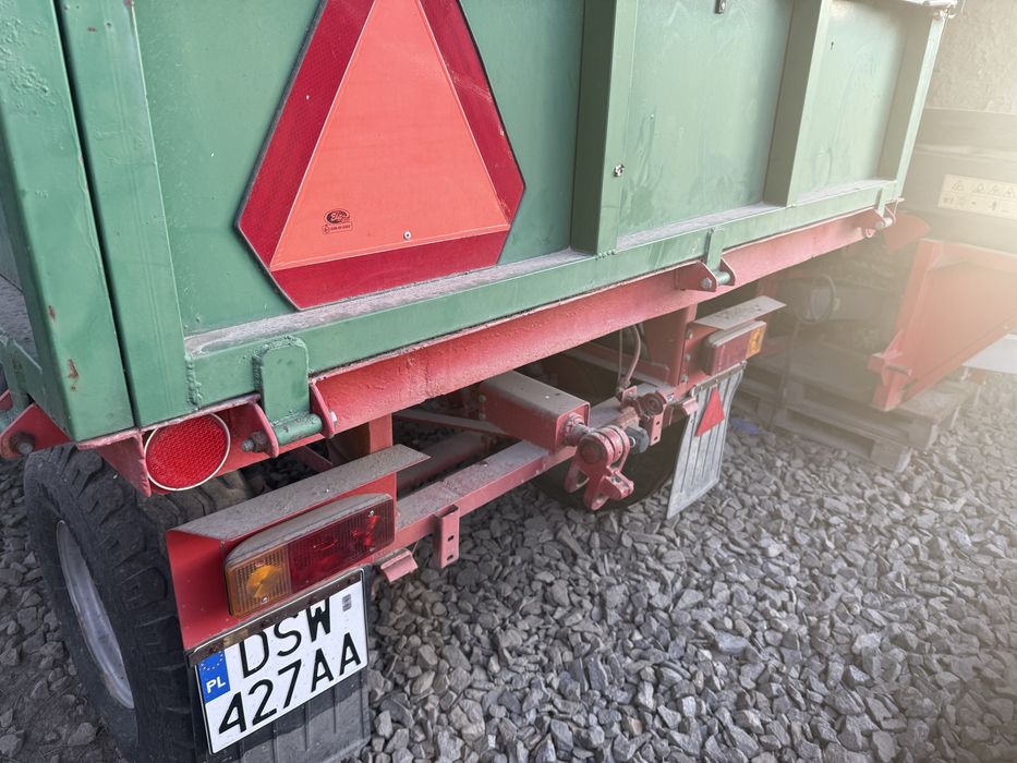 Przyczepa rolnicza D732 WYWROTKA