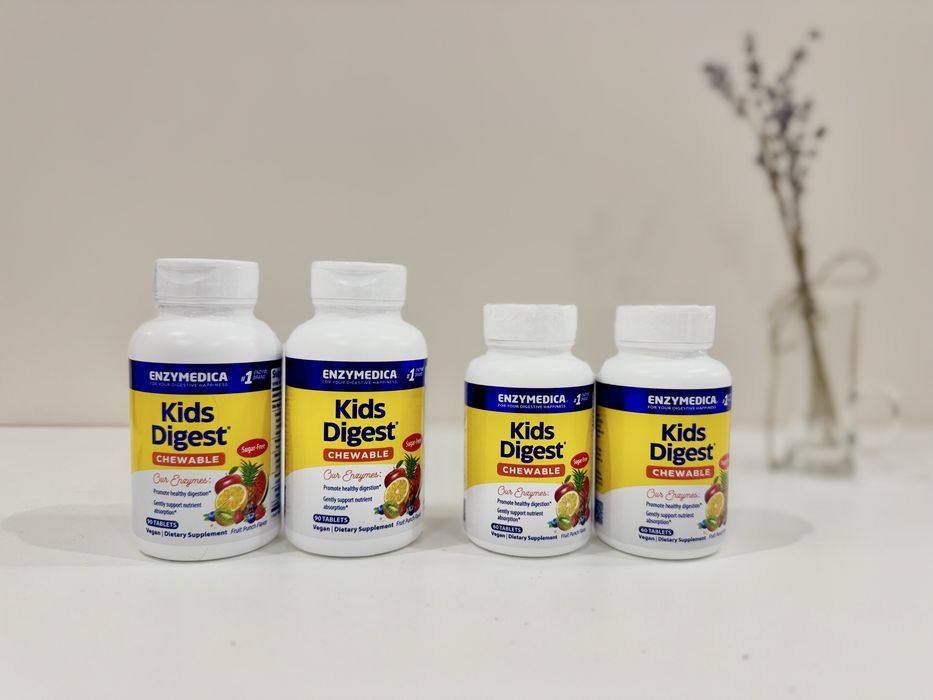 Enzymedica ензимедика kids ферменти пробіотик ензими травлення дітей