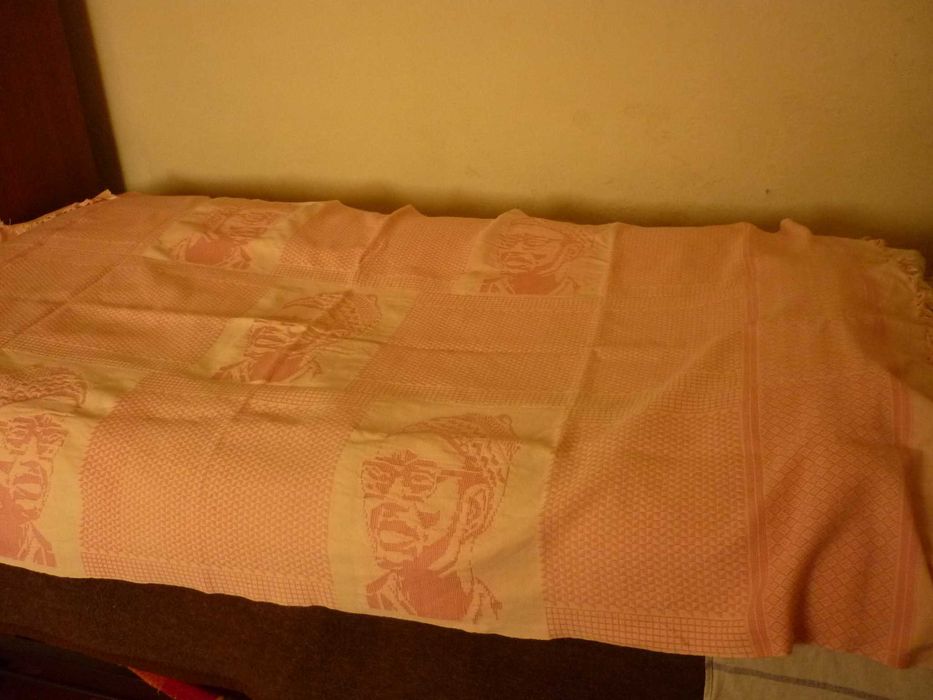 pano africano com rosto de Amílcar Cabral
