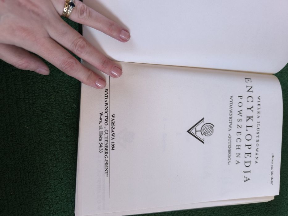 Encyklopedia powszechna Gutenberga, 22 tomy, stan bardzo dobry+