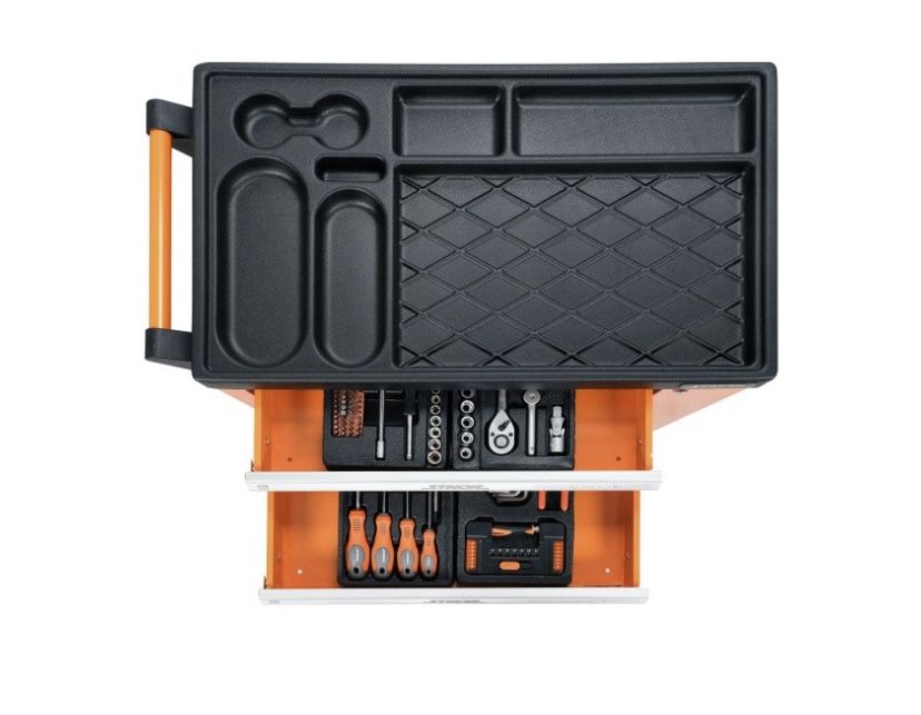 Шафа для майстернь STHOR з 6 шуфлядами та інструментами 174 елементи