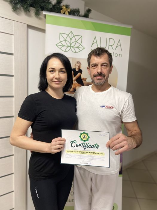 Курсы массажа в Aura Spa –  возможно трудоустройство при наличии мест