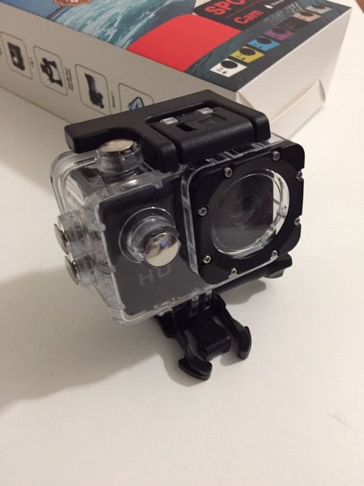Câmara Sports Cam 720p Waterproof NOVA