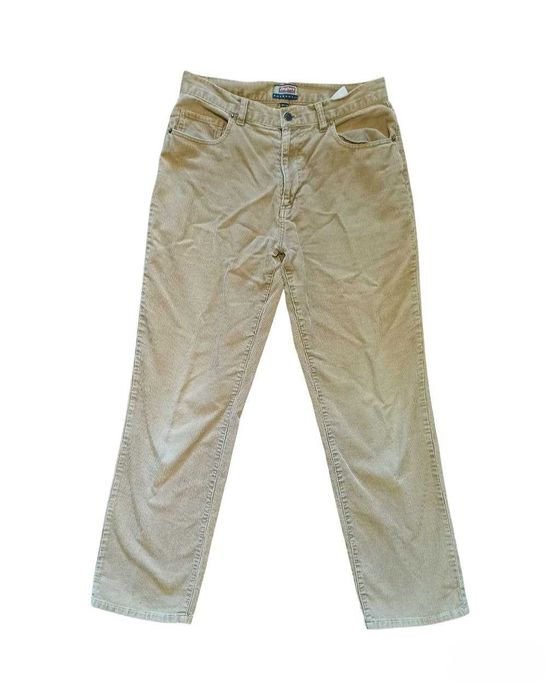 Вельветові вінтажні штани