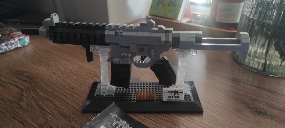 Автомат HK416C (845 деталей). Lego mini.