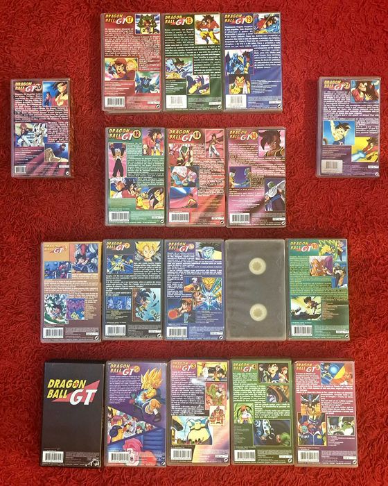 Pack Dragonball GT (DBGT PT-PT) - Coleção Cassetes Vídeo (VHS)