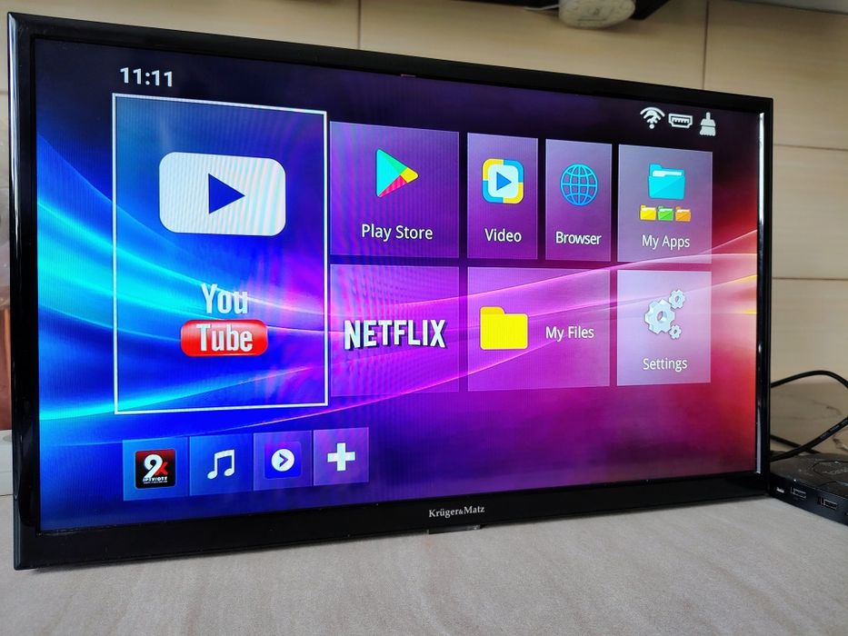 Telewizor 22 cali Kruger&Matz, Android box gratis !!!