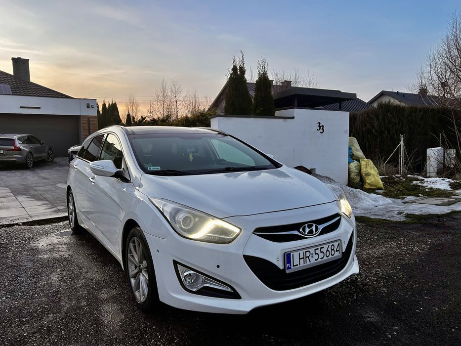 Piekny hyundai i40 2012r 1.7 d Nowy Rozrzad+pompa wody kamera ZAMIANA