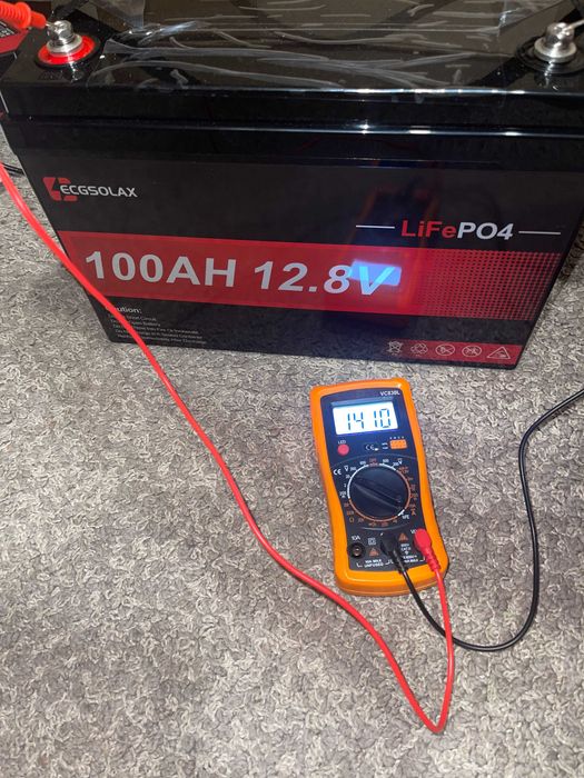 Новий -потужний акумулятор Lifepo4 -12v( 12,8v)-100Ah потужна -BMS-180А + активний балансир. Витримує постійне навантаження до 2,3кВт!