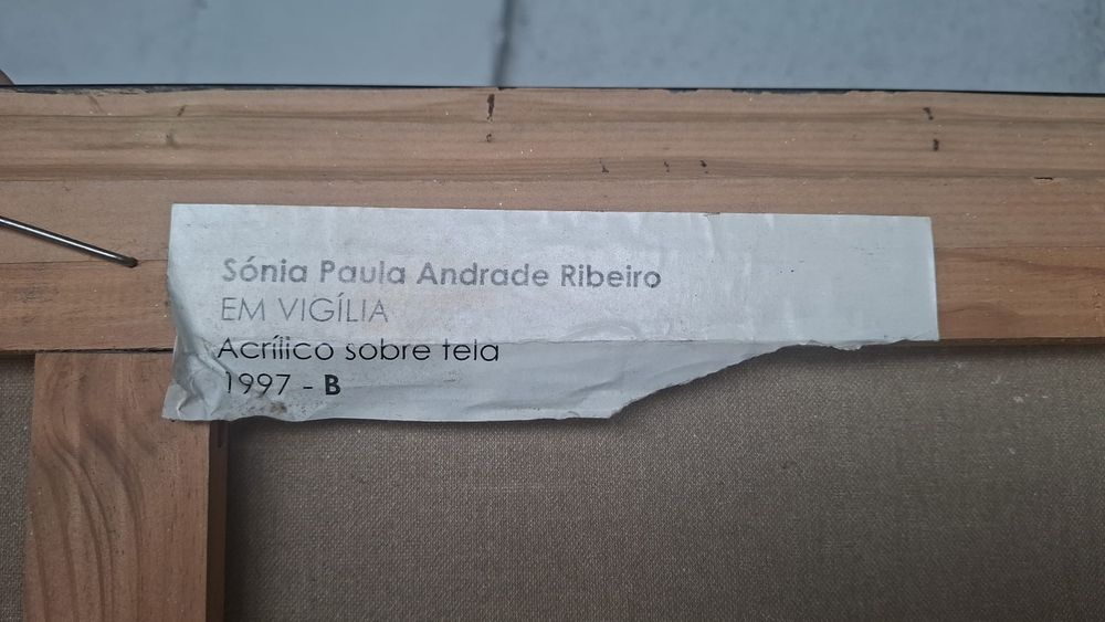 Quadros pintados a mão