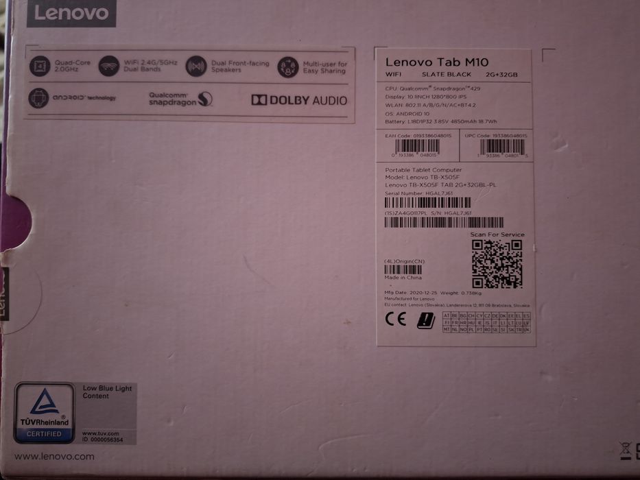 Tablet Lenovo M10