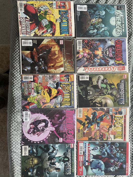 Lote de Comics Marvel