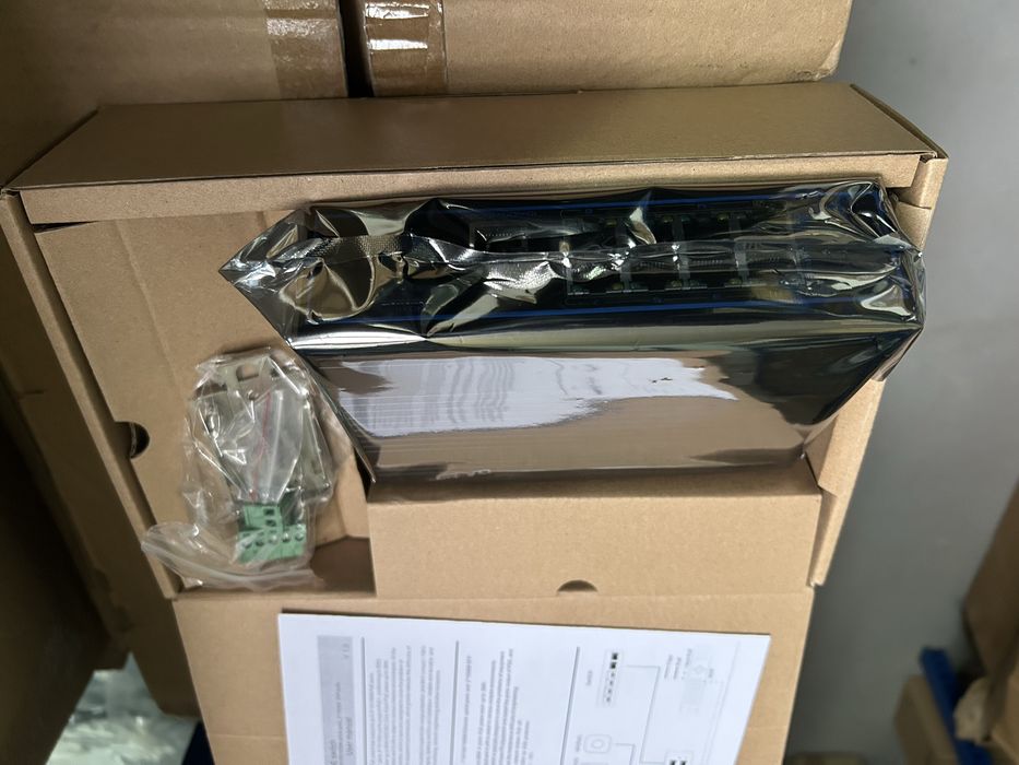 Switch przemysłowy PoE ULTIPOWER 192SFP 8xFE, N299704