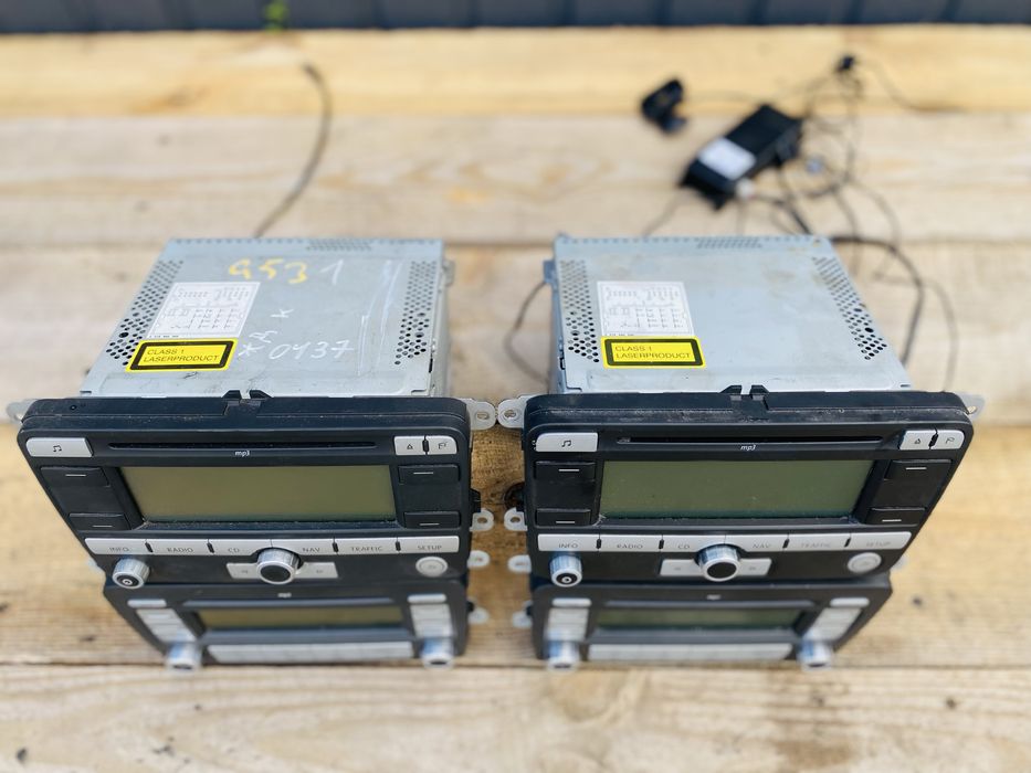 Магнітола VW Golf Passat B6 Skoda A5 Touran Jetta Магнитофон Гольф