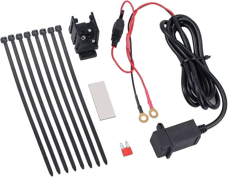 Wodoodporna Ładowarka 12/24 V gniazdo pod USB do Motocykla Łodzi ATV