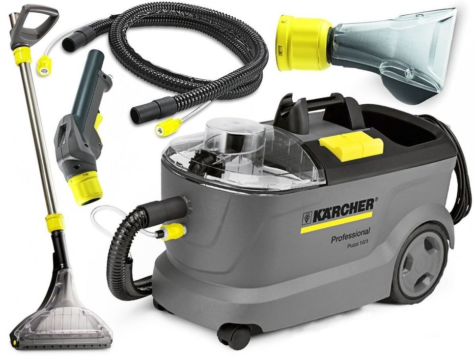 Wynajem odkurzacz piorący Karcher puzzi 10/1 - pranie tapicerki
