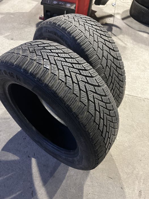 Opony zimowe continental 205/55/16r para