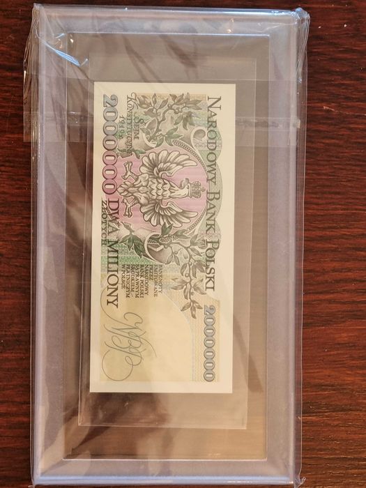 Banknot 2.000.000 zł Paderewski - stan UNC seria B