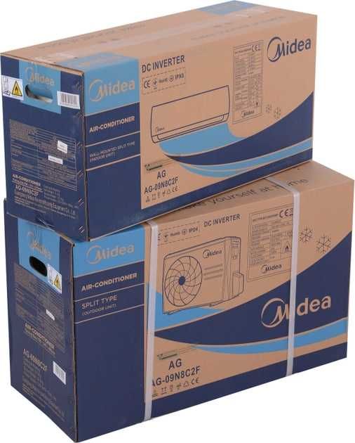 Кондиционеры MIDEA 2025 Серия AG Wi-Fi Inverter Toshiba R32 Установка!