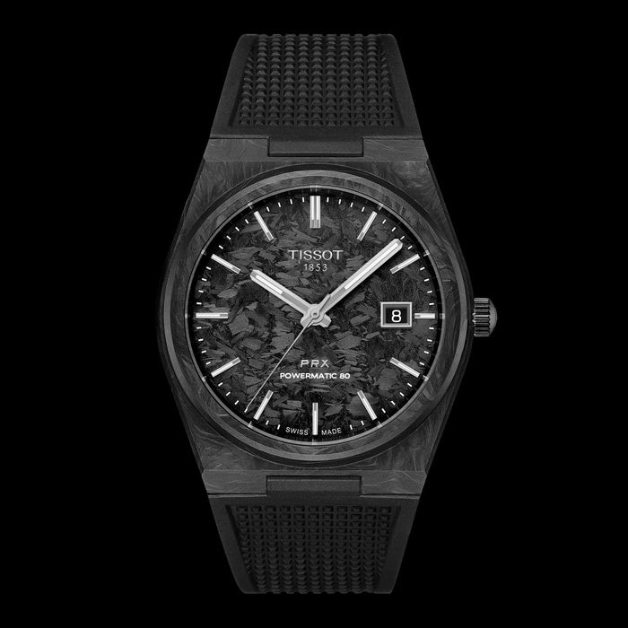 Relógio Tissot PRX Carbon POWERMATIC 80 NOVO