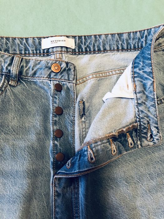 Джинсова спідниця Reserved Denim (XL)
