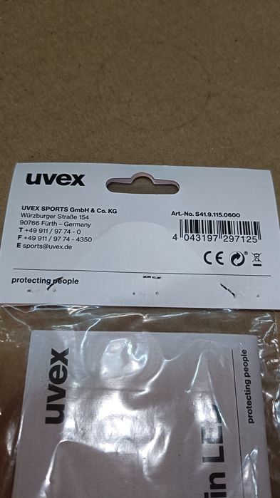uvex plug-in LED lampka do kasku kompatybilny z modelami uvex active