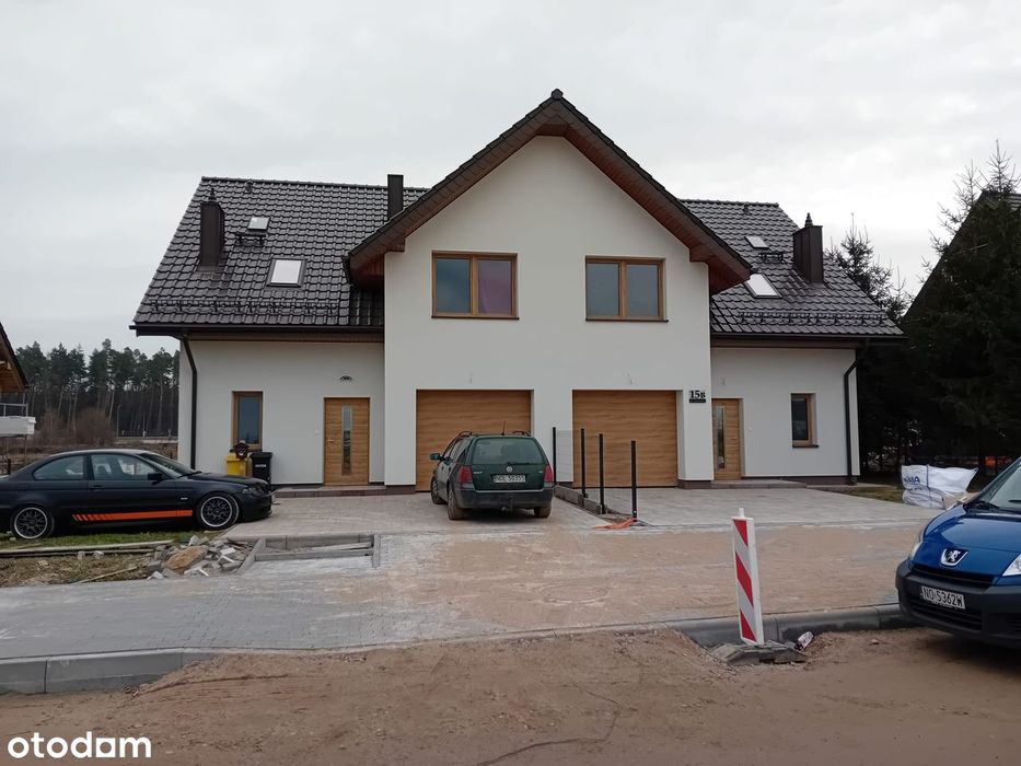 Duży bliźniak z dużą działką - Orzechowa - KP-Invest-prawa połówka
