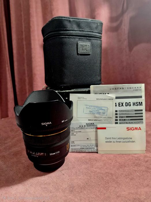 sigma 50mm 14 - купити об'єктиви - Ціна на OLX.ua