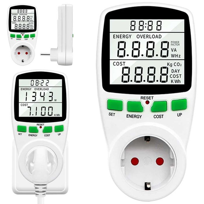 Miernik zużycia prądu watomierz