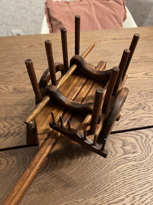 Carro de vacas madeira