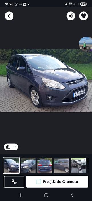Ford  grand c max 1.6 tdci 2012r