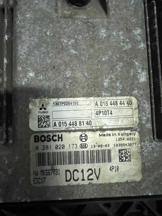 Centralina Mitsubishi Canter 3.0 EDC17