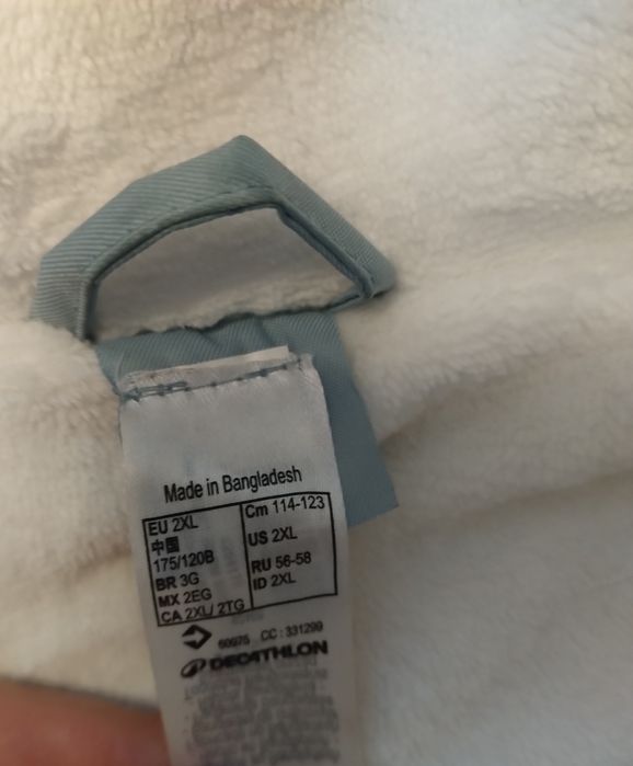 Kurtka zimowa Quechua NH500 -10° 2XL bardzo dobry stan