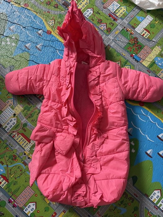 Демісезонний конверт/кокон для дівчинки