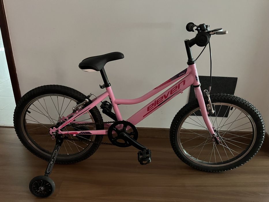 Bicicleta Criança Eleven Play 20” Rosa – Como Nova