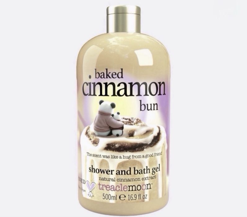 Krem żel pod prysznic baked cinnamon bun cynamonka bułeczka cynamonowa treaclemoon 500ml