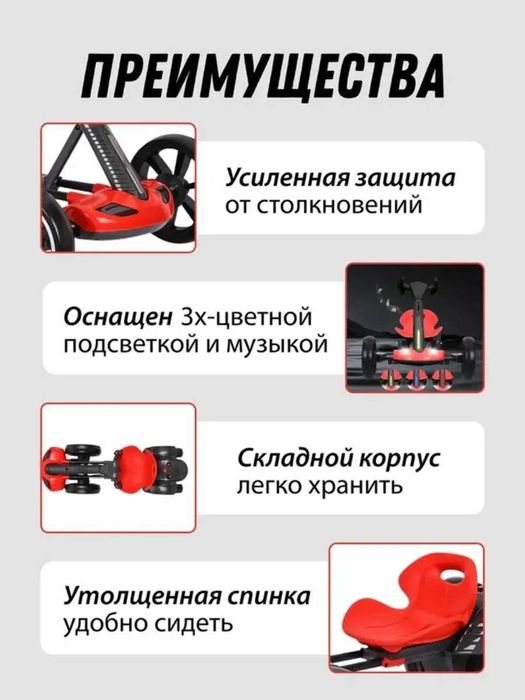 Дитячий електромобіль,єлектрокар GO KART F1 з пультом