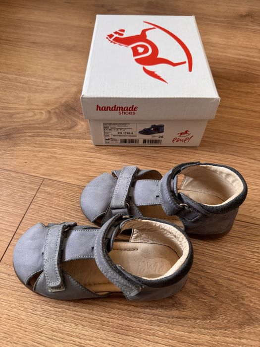 Sandały ze skóry naturalnej Emel rozmiar 25